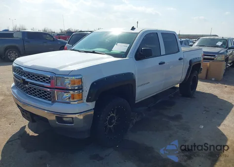 2014 Chevrolet Silverado 1500 1Lt из США, поврежденный, VIN 3GCPCREH1EG501426